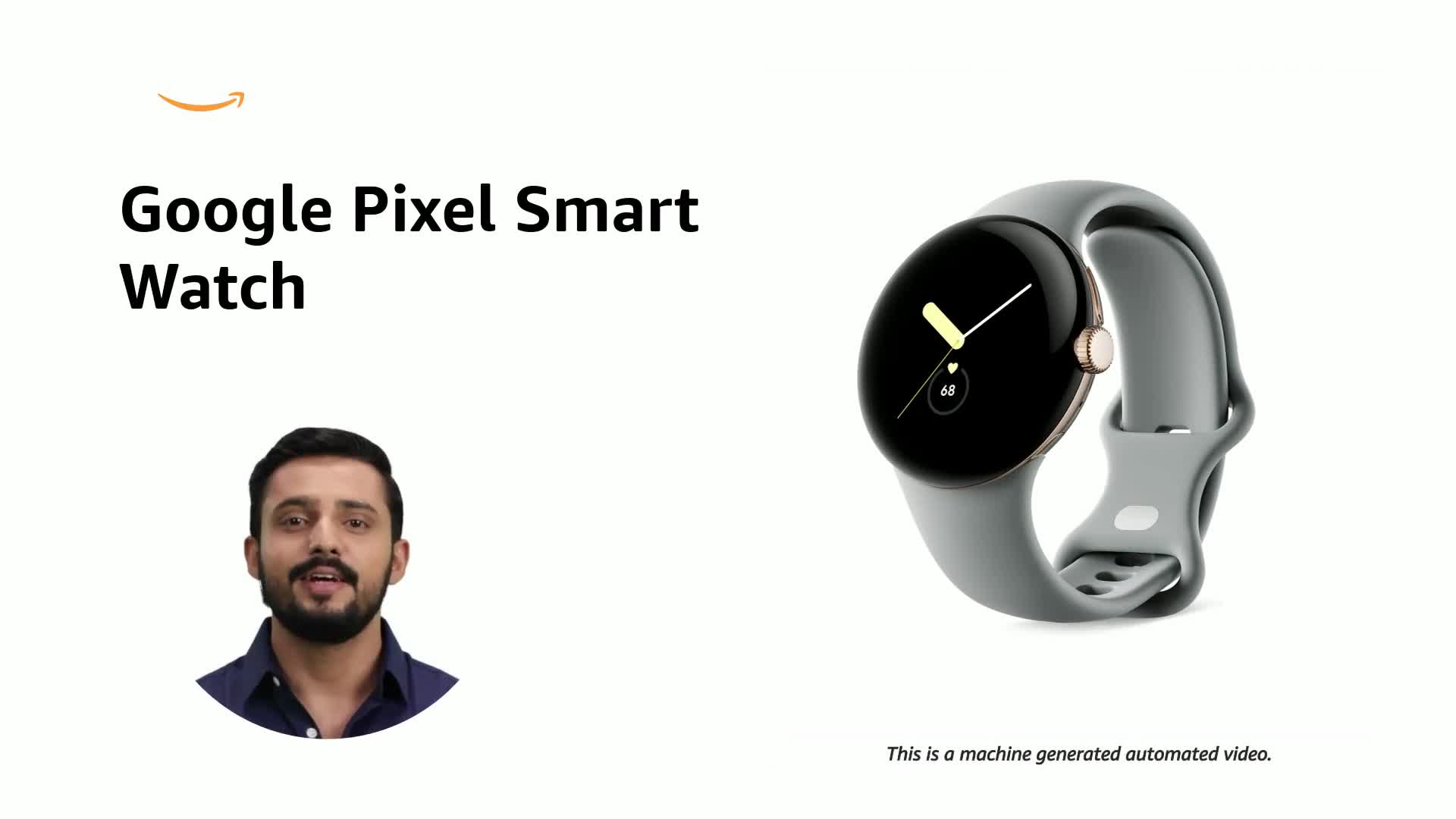 Google Pixel Smart Watch, 41 Millimetres, Black : Amazon.in